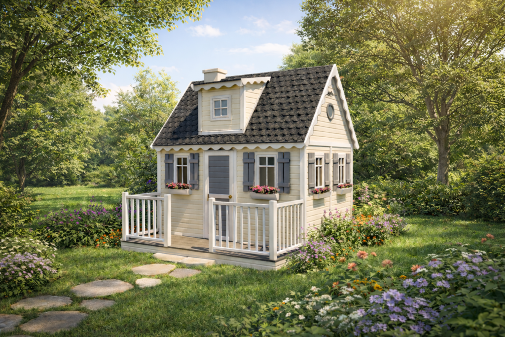 drewniany-domek-dla-dziewczynki