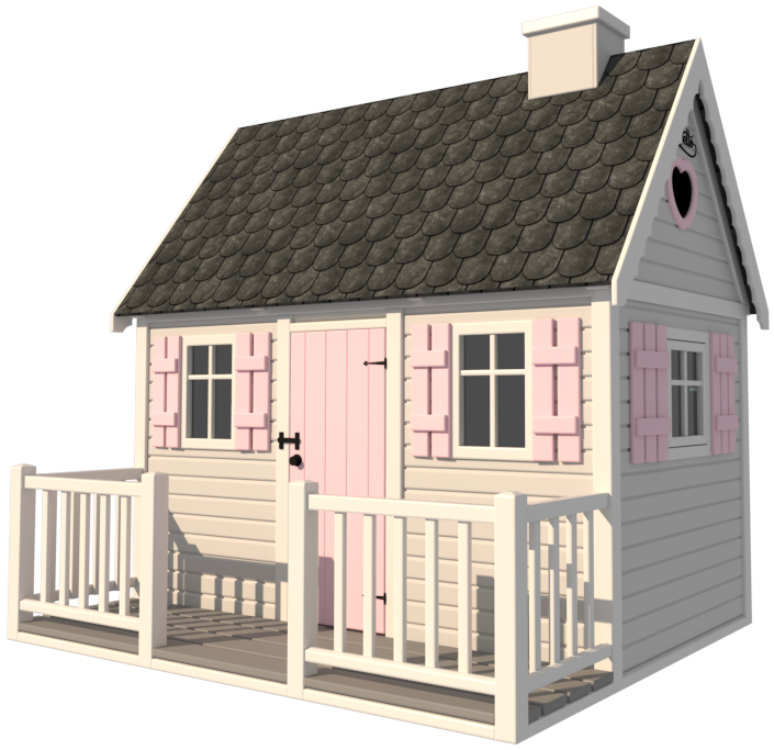 szary i jasnoróżowy